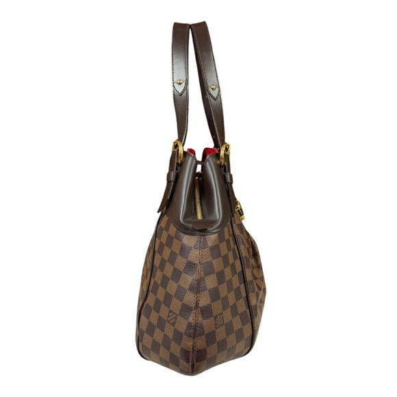 LOUIS VUITTON Sistine GM Damier Shoulder Bag Canvas N41540 Brown - Picture 4 of 16